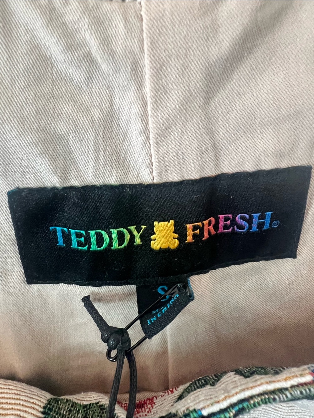 NEW Teddy Fresh Floral Tapestry Overalls Women’s Small S Jacquard Weave Inspired - Picture 5 of 12